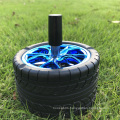 Creative Rubber Car Tires Ashtray Press Rotary Portable Ash Tray Ashtray Metal Ashtrays With Silicone Lids